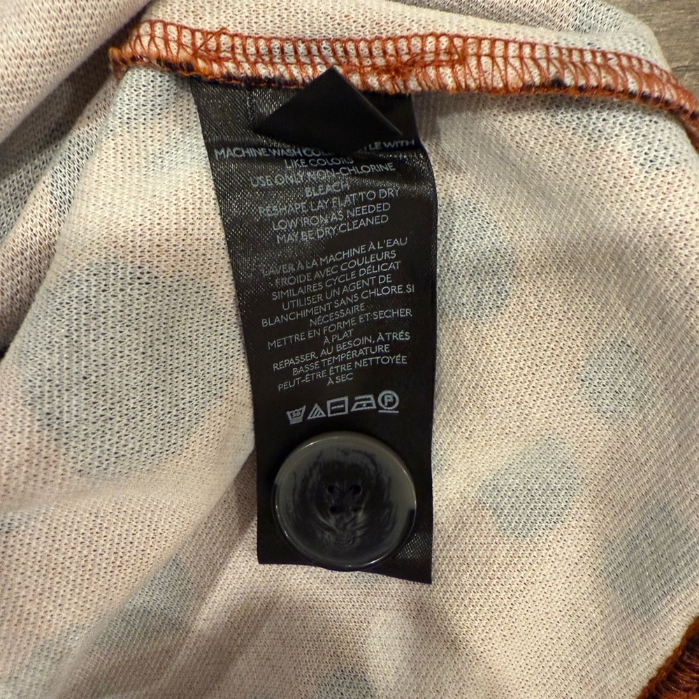 Anthropologie/Maeve Leopard Wrap Mini Skirt - Picture 6 of 6